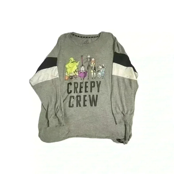 Disney's Nightmare Before Christmas Pajama Sleep Shirt Creepy Crew Size 3x - Picture 1 of 3